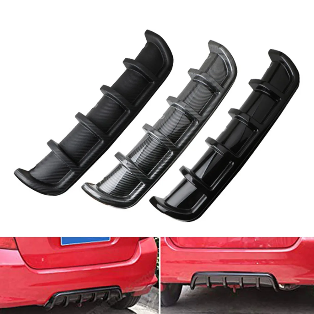 

67CM Spoiler Protective Cover Automoble Rear Under Bumper Protector Accessories Universal Trim Shark Fin Diffuser