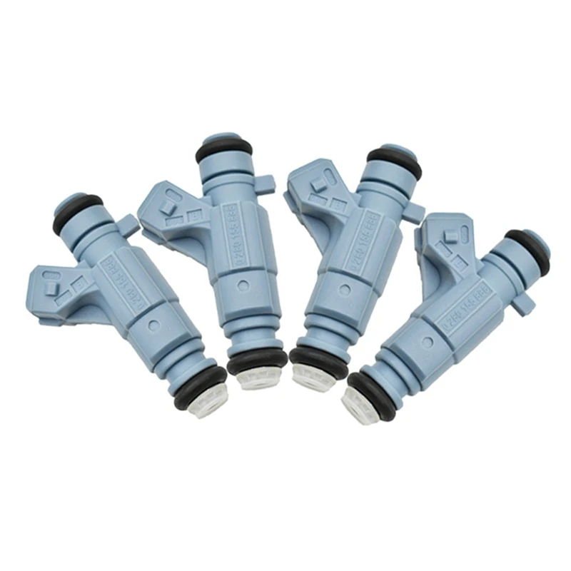4Pcs Fuel Injectors 0280155888 XS5U HA for Ford Fiesta / Ka 1999 2007 1