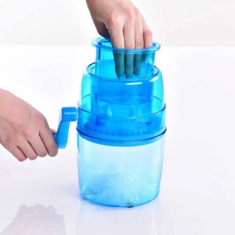Ручная DIY дробилка для льда ручная Многофункциональная портативная машина