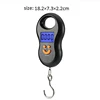 Black Electronic 50Kg 10g Hanging Scale LCD Digital Scale BackLight  Fishing Weights Pocket Scale Luggage Scales ► Photo 2/6