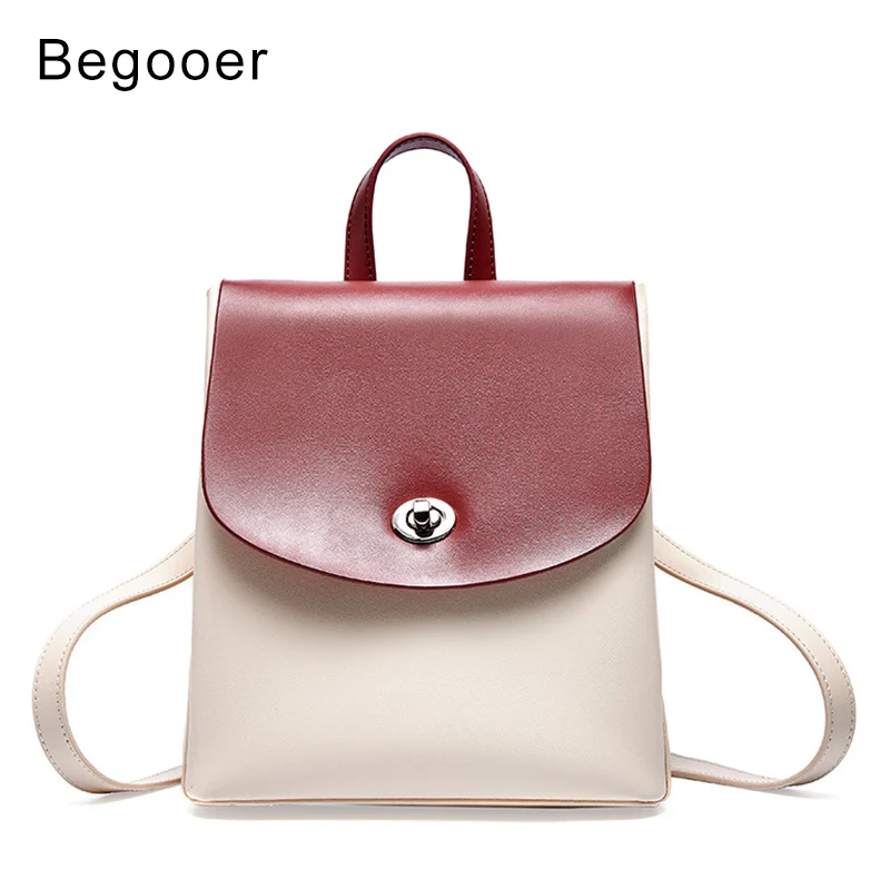 

Girls Smart Backpack Preppy Style School Backpacks Genuine Leather Mini Women Backpack Ladies Kawaii Travel Bags Daypack mochila
