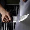 Full Tang Handmade Boning Knifes Handmade Forged Steel Slicing Chef Kitchen Butcher Knife with Cover Meat Cleaver Hunting Knifes ► Photo 3/6