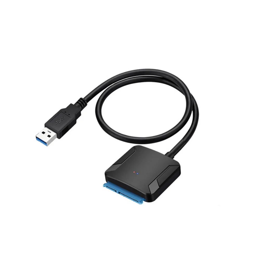 USB3.0 sata USB3.0 Кабельный адаптер-переходник 22 pin USB 3,0 на SATA кабель с ЕС США Великобритания адаптер для 2,5 дюймов 3,5 дюймовый HDD SSD жесткий диск - Цвет: USB3.0 sata