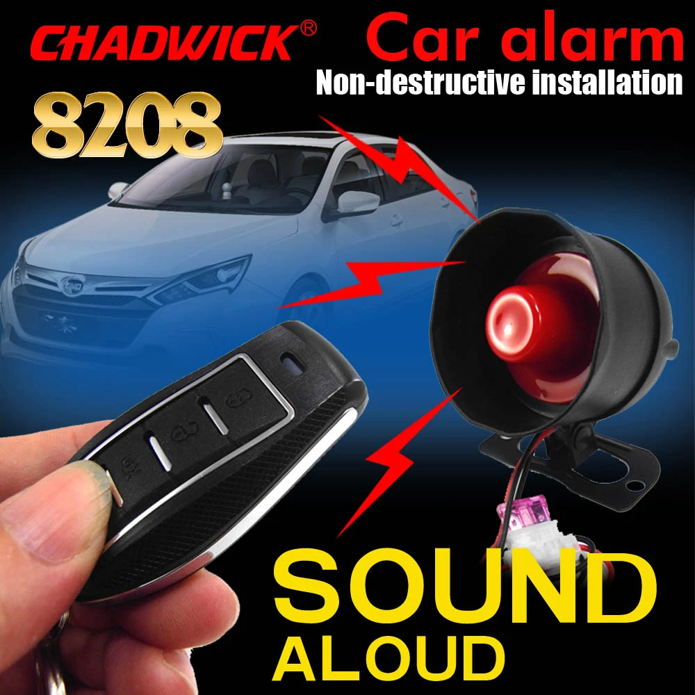 Universal For 12 Volt Vehicle Car Alarm System Diy Connect Battery Easy