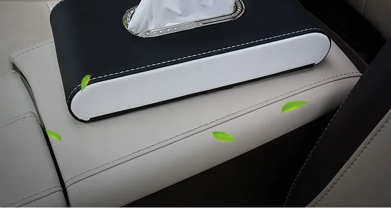 Lsrtw2017 кожаный автомобиль Интерьер коробка ткани для Lexus NX200t 300h ES200 250 RX200t 450h IS CT аксессуары для интерьера