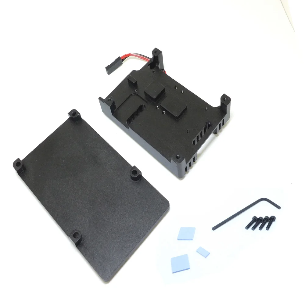 Raspberry Pi 4B Броня корпус из алюминиевого сплава защитный корпус металлический корпус для Raspberry Pi 4B
