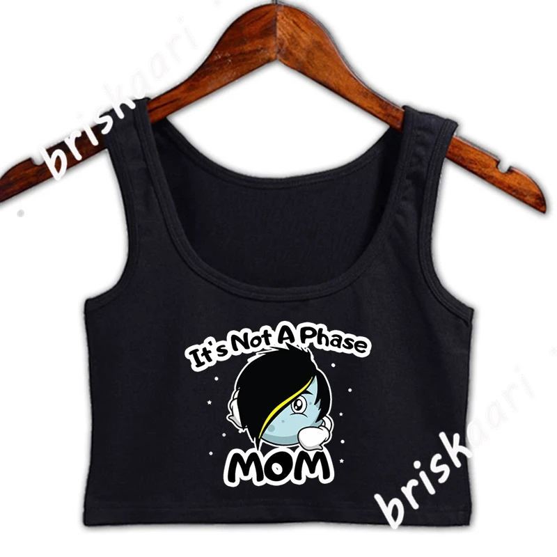 Its Not A Phase Mom Emo Moon Kids Teen Funny Gifts Crop Top Cute Spring Comical Outfit Round Neck Tops Custom Sleeveless Vest Tanks Camis Aliexpress
