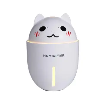 

Creative Usb Mini Humidifier Cute Pet Night Light Humidifier Small Fan Home Office Portable Humidifier