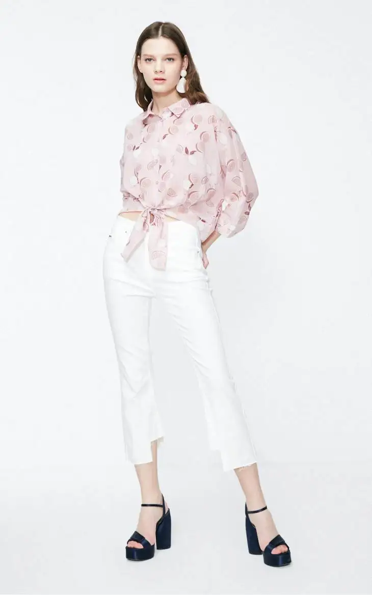 Vero Moda женские джинсы капри с высокой посадкой и необработанными краями | 31926I505