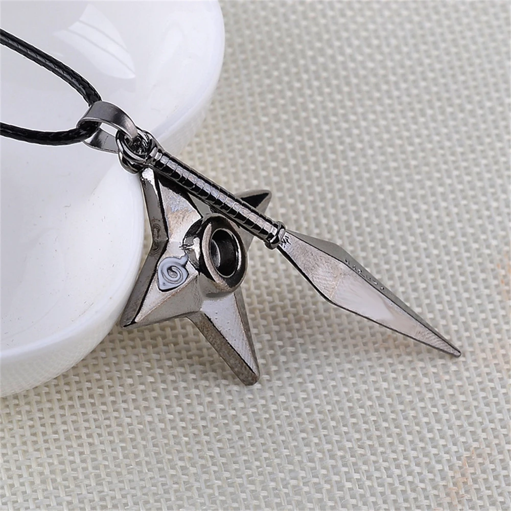 Изысканное ожерелье Shuriken кунай Дартс Аксессуары для японской анимации фильма и