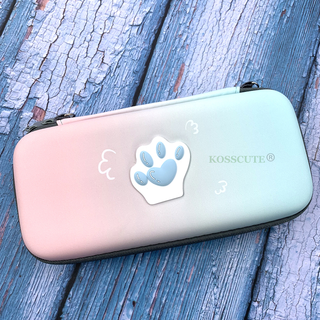 Paw Bag for Nintendos NS Lite Console Joycons Protect Game Bag For NS Switch Storage Bag Lanyad String Game Card Case