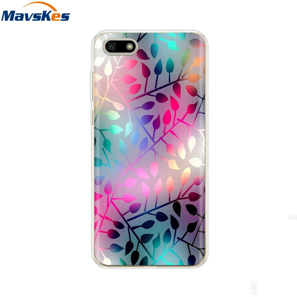 31 Huawei Honor 7A силиконовая Мягкая ТПУ задняя крышка для Funda huawei Honor7A чехол 5,4" Русская версия DUA-L22 защитный бампер для телефона - Цвет: 31