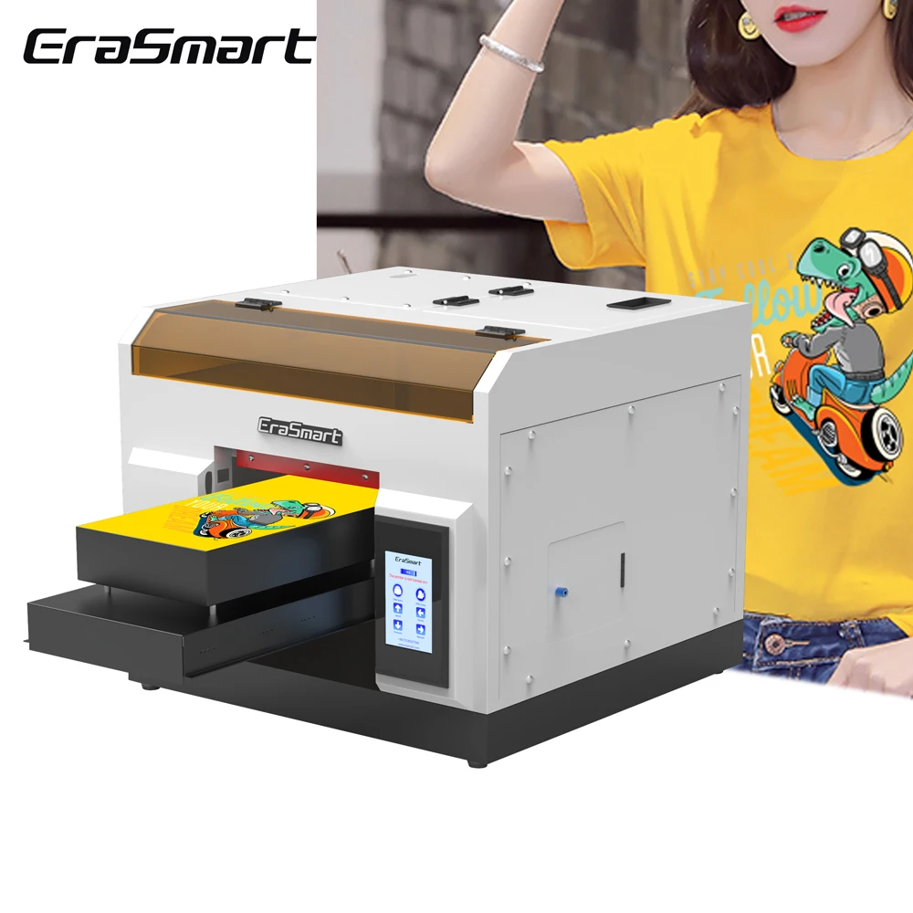 Erasmart Digital T Shirt Printing Machine Fabric Clothes Printing Machine  Tshirt Printer