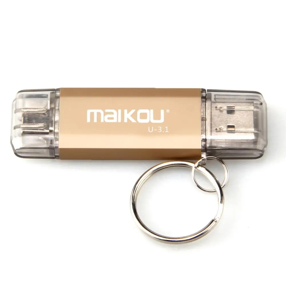 Maikou новейший 2в1 USB3.0 type-c usb флеш-накопитель USB3.0 OTG type-C 256GB
