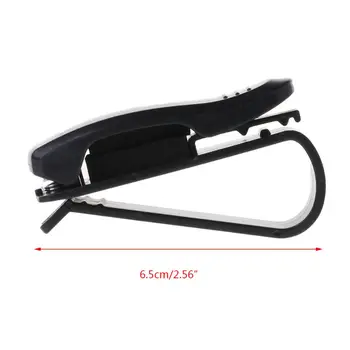 

Universal Car Auto Sun Visor Clip Holder For Reading Glasses Sunglasses Eyeglass Card Pen Sunglass Clip Car Styling Glasses Clip