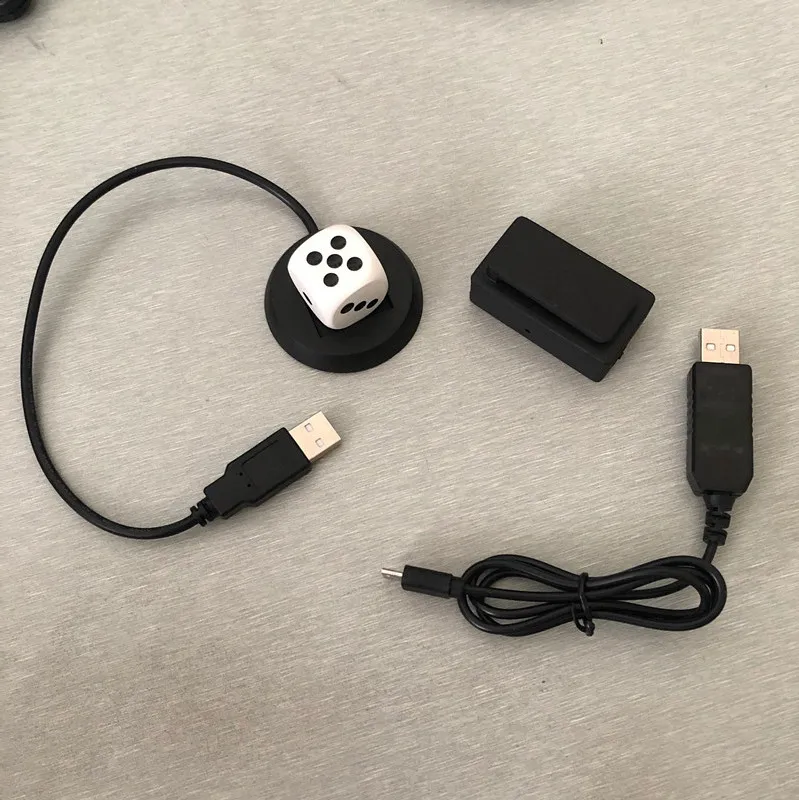 

Mental Dice Cube by E.M.M,Wireless Charging,Soul,Prediction,Magic Tricks Fun Magic Street Close Up Stage Accessories Illusion