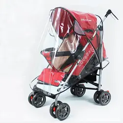 Портативная коляска детская коляска водонепроницаемый пылезащитный дождевик лобовое стекло аксессуары для коляски