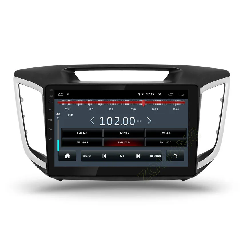 DSP 36EQ 4G 2.5D 10,2 дюймов Android9.0 автомобильный DVD мультимедийный плеер для hyundai Creta IX25 Авторадио автомобильный gps навигатор стерео радио
