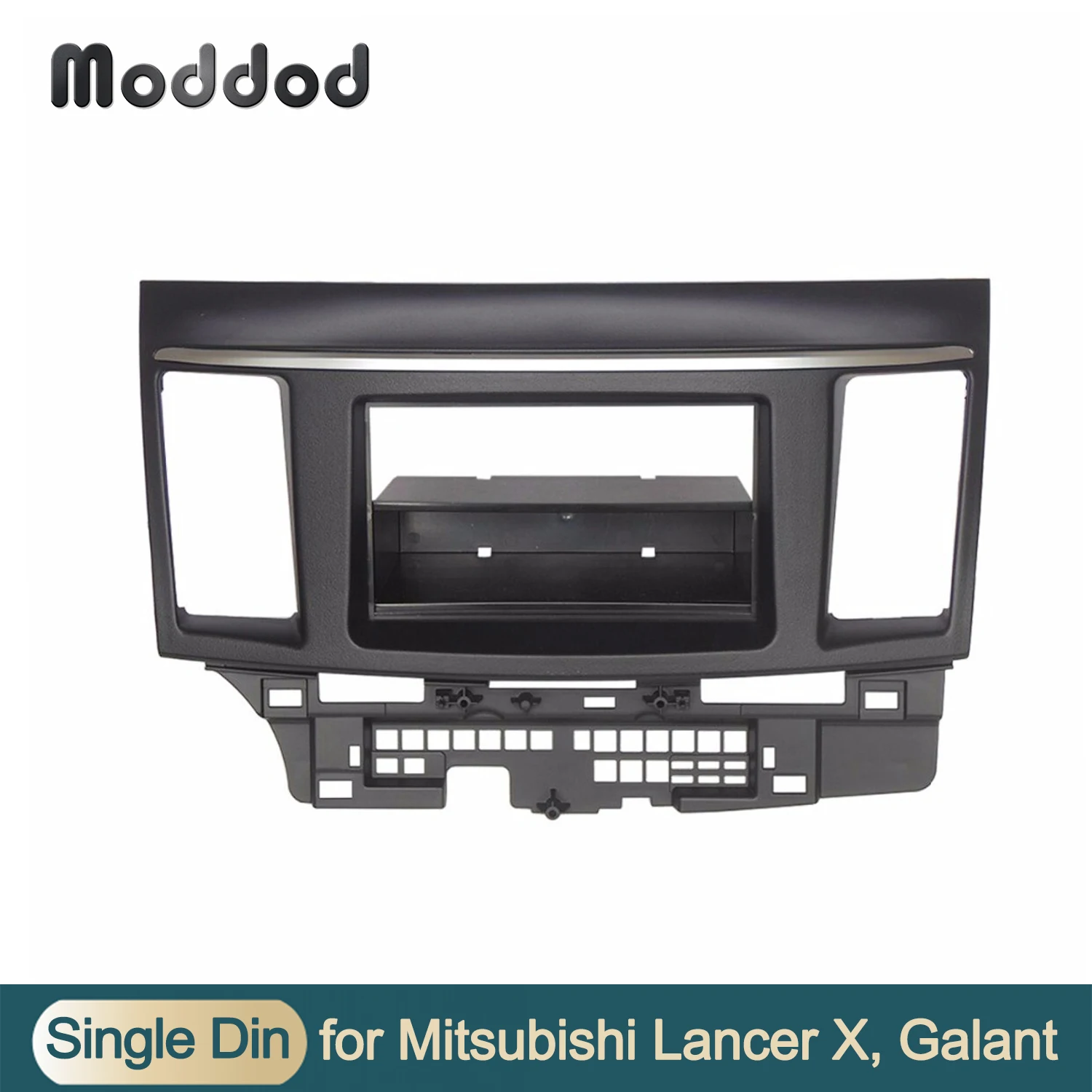 One Or Double Din Radio Fascia for MITSUBISHI LANCER FORTIS DVD Stereo Panel Dash Mounting Installation Trim Kit Face Frame | Автомобили и