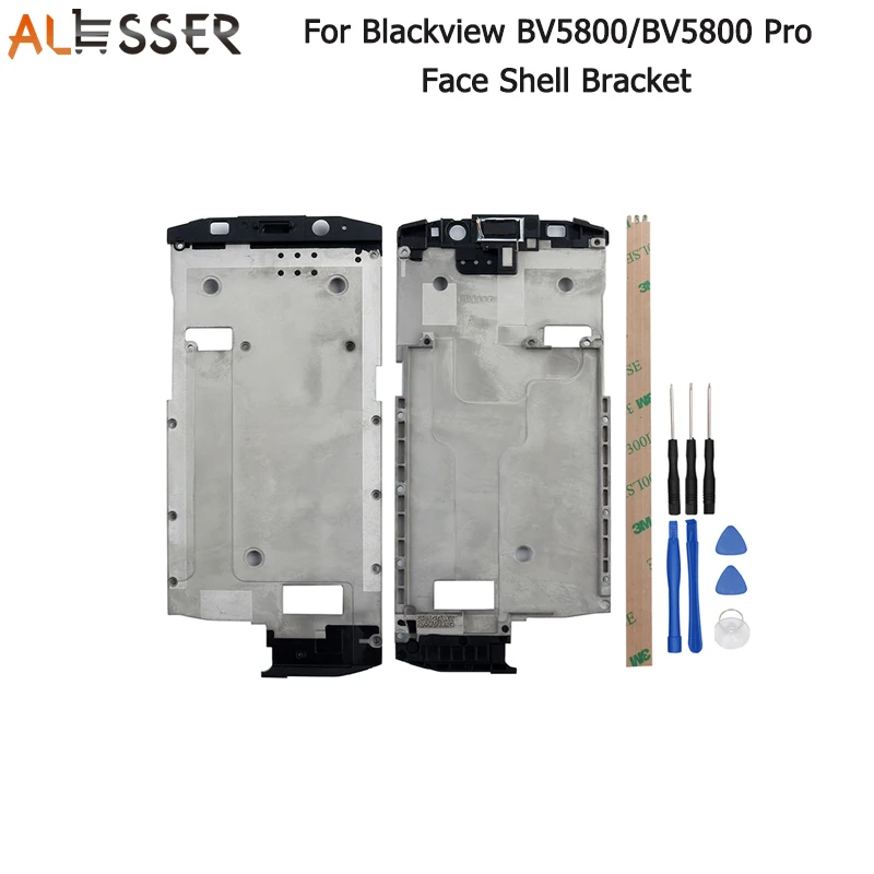 Alesser для Blackview BV5800 передняя рамка высокого качества для Blackview BV5800 Pro Телефон Новая передняя рамка Корпус+ Инструменты