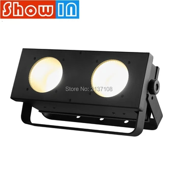 

2*100W RGB COB LED Matrix Blinder Audience Projector Light 260W DMX Luce DJ Disco Party Wedding Pro Sound Stage Lighting Effect