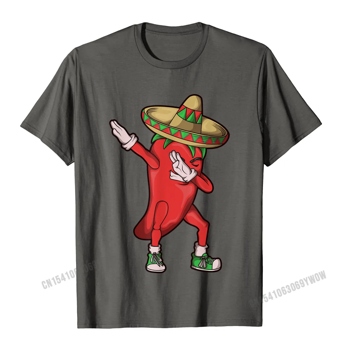 100% Cotton Men Short Sleeve Normal T Shirt Party Tops Shirt Rife Comics Crew Neck Tee-Shirt Drop Shipping Chili Dabbing Shirt Hot Pepper Sombrero Cinco de Mayo Gift__714 carbon