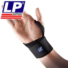 LP 739 монолитные спиральные напульсники для ног Basketable сетки волан спортивные Напульсники Отдел запястья фиксированный защитный Cl