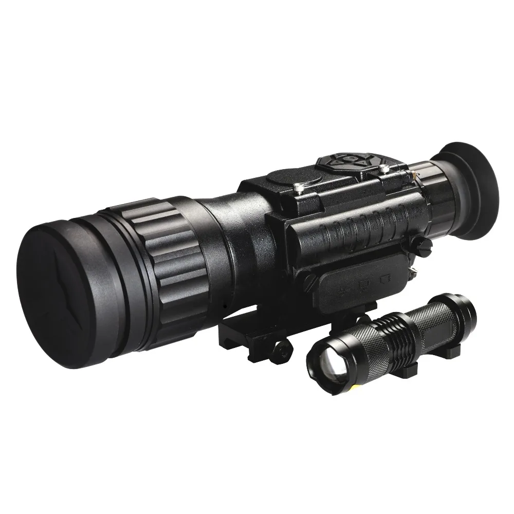PDDHKK Smart DIgital Night Vision Riflescope Seismic Design Video Recording for Night hunting / Military Tactics Ip65 Waterproof