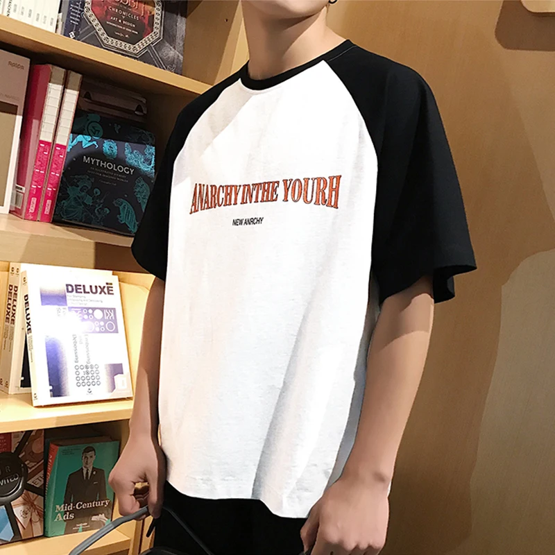 camiseta masculina Patchwork man's T-shirt backstreet boys Racerback Fitted Plain compression shirt streetwear New Arrival Fall camiseta masculina Patchwork man's T-shirt backstreet boys Racerback Fitted Plain compression shirt streetwear New Arrival Fall