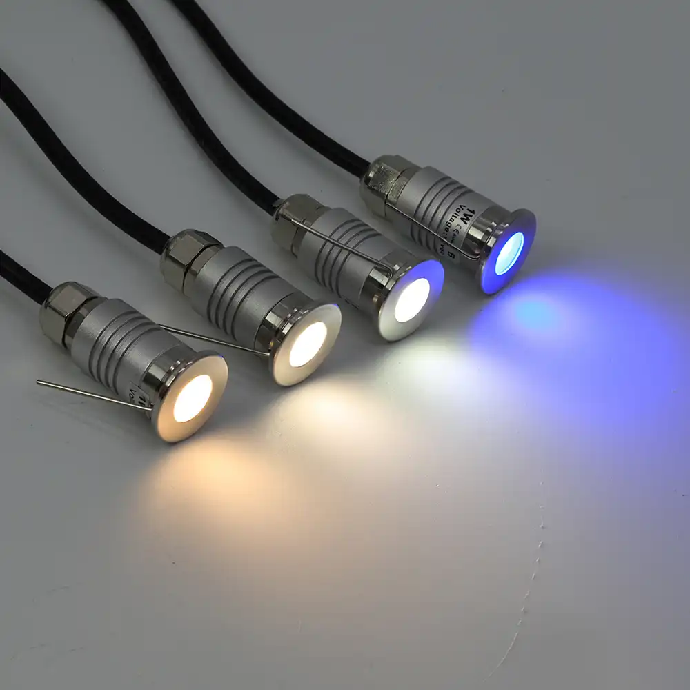 ミニled地下ライトdc12v 1ワット屋外ingroundライトアップガーデンスクエア階段パスヤードデッキライト埋葬ライトip67 Led 埋め込み式 ライト Aliexpress