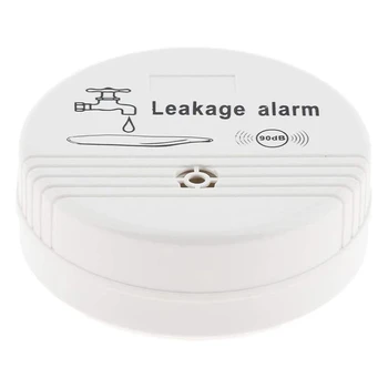 

Wireless Water Leakage Detector Alarm 8X3cm,9V Power Waterproof Design Prevents Electronic Components From Dae