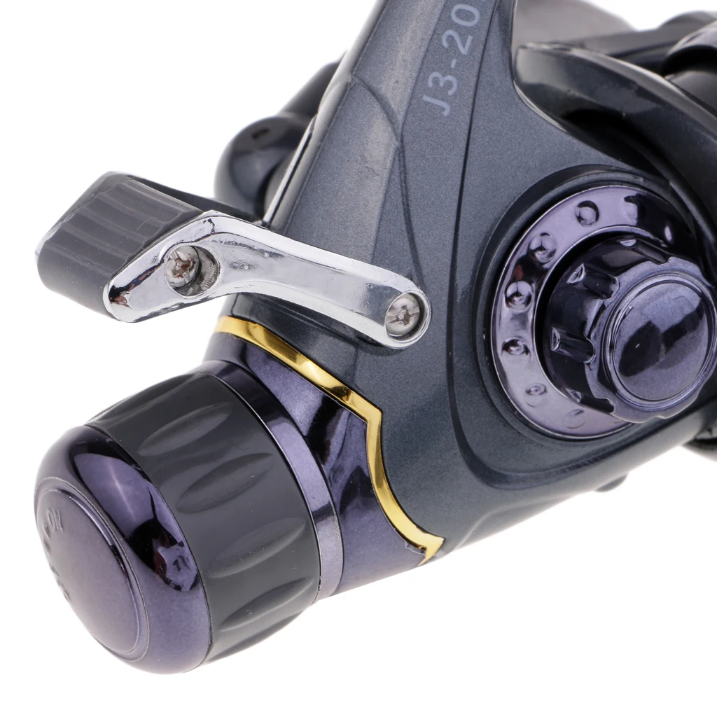 Carp Fishing Spinning Reel with Front and Rear Double Drag Brake System 3BB Left Right Interchangeable for Saltwater Freshwater