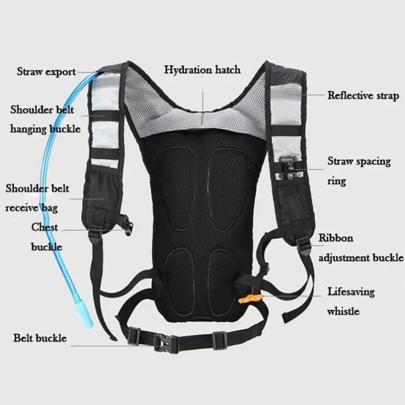 ROSWHEEL 4L велосипедная сумка для воды, рюкзак, многофункциональный велосипедный рюкзак, рюкзак для спорта на открытом воздухе+ сумка для воды