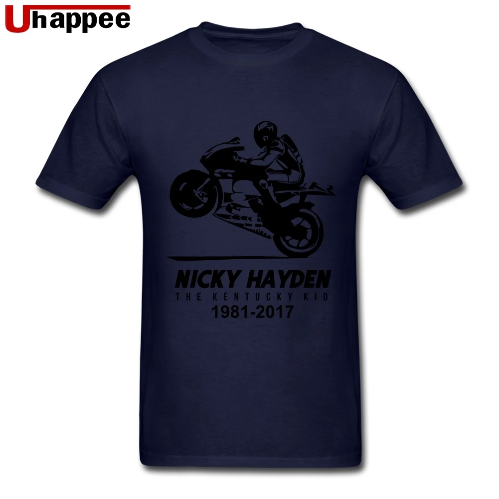 80s Стиль панк Rock1981 Ники Хэйден 69 топы, футболки Men'sItalia бренд короткий рукав подростков футболка для высоких мужчин - Цвет: Navy