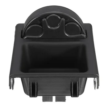 

Cup holder Center storage box Replacement For BMW 3 Series Plastic Black Auto