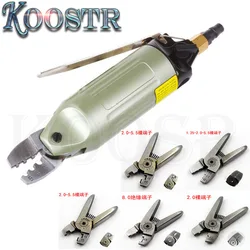 free shipping pneumatic pliers air pincer with teeth clamp head air vise wind pliers wire crimper terminal crimping tool