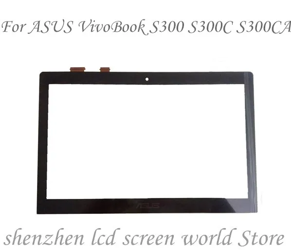 Сенсорный экран для ноутбука ASUS S300 S300C S300CA S3N дигитайзер сенсорный стекло сенсор