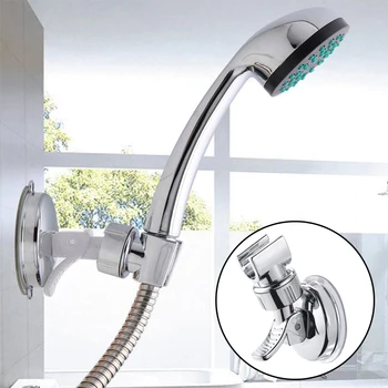 

2020 High Quality Adjustable Bathroom Shower Head Universal Holder Wall Bracket Mount Rack Suction