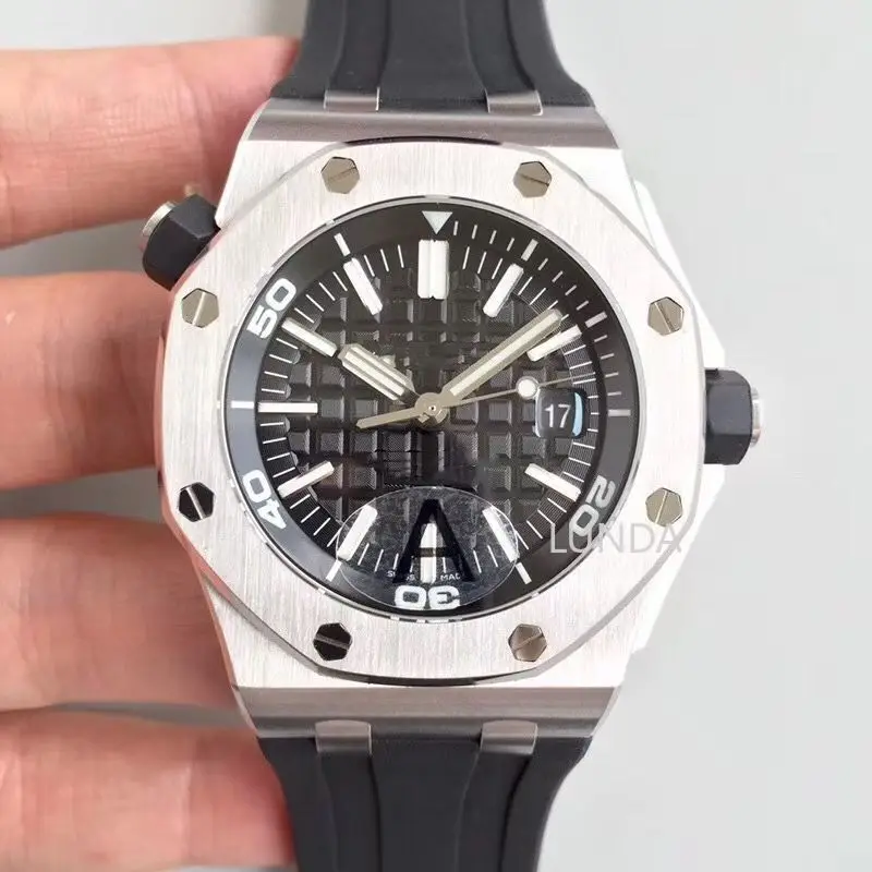 

Watch Men Royal 42mm Oak Sport Automatic Mechanical Watches Men 15703 sapphire crystal Watch AAA