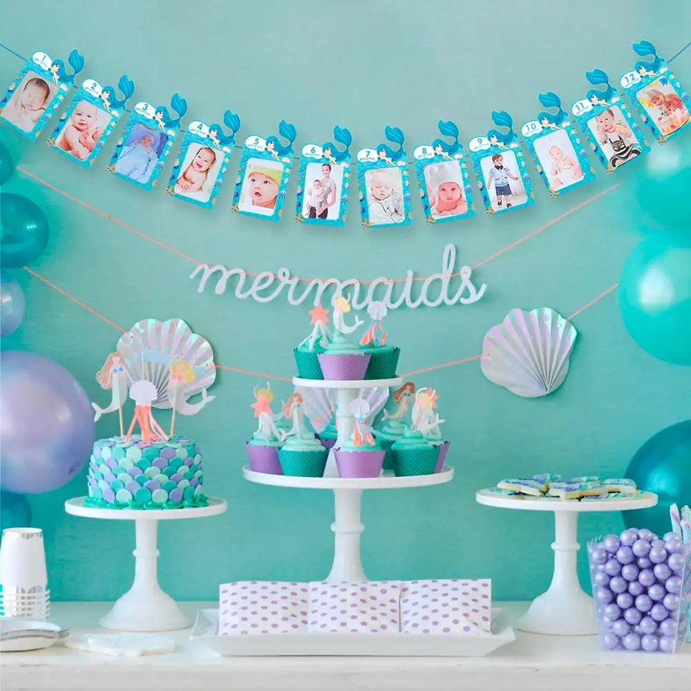Buy Fengrise Candy Box The Little Mermaid Birthday Party Decoration Kids Mermaid Party Supplies Mermaid Theme Party Favor Girl Gift In The Online Store Fengrise Microstar Store At A Price Of 10 12