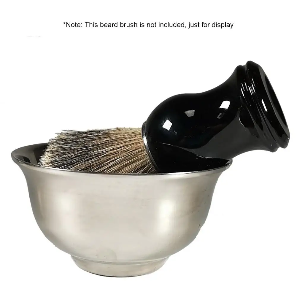 Men s Care Razor Razor Set Accessories Stainless Steel Shaving Soap Bubble Bowl Shaving Soap Bowl 3