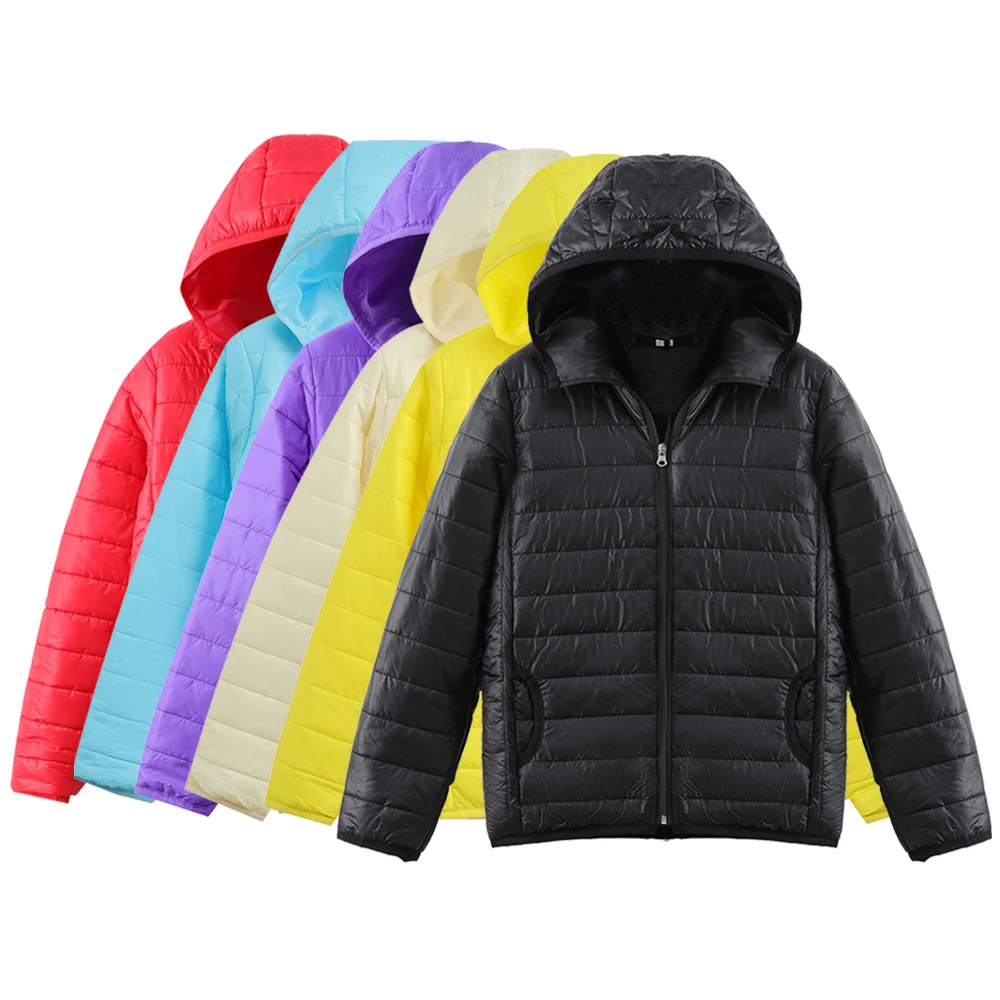 LUCKYFRIDAY popular Winter Jacket women Plus Size Womens Outerwear solid hooded Coats Female Slim Cotton