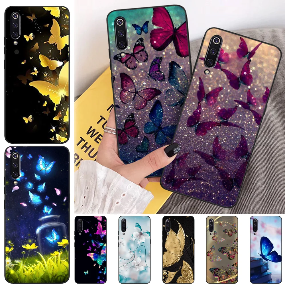 Reayou Butterfly dream Phone Case Cover For Xiaomi mi 6 6plus a2 8 8se a2lite 8lite 9 9se mix2 | Мобильные телефоны и