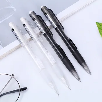 

Mechanical pencil 0.5mm,0.7mm Black&white Propelling pencil Erasable Lead pencil refillable school stationery