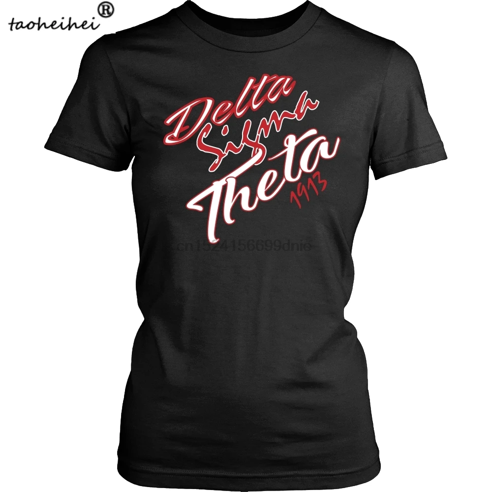 Футболка Delta Sigma Diva Theta женская футболка подарки 1913 DST | Мужская одежда