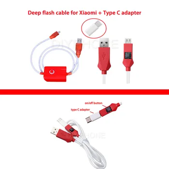 

For Xiaomi Redmi Deep Flash Repair Cable Type-C Adapter Open Port 9008 Fault Fast Boot Re-flash Identify Port Cable All BL Locks