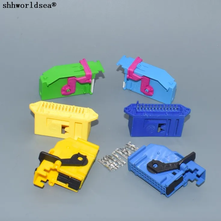Shhworldsea 32 pin 26 way 1J0972977C 1J0972977D автомобильный терминал ЭБУ для Audi VW Seat Skoda Plug 185879-1 185226-1