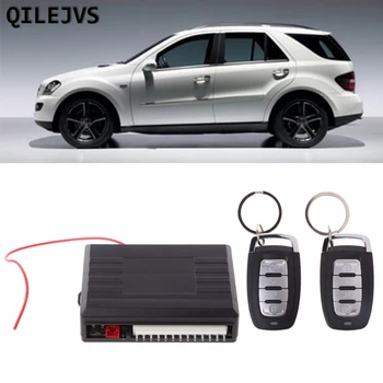 

QILEJVS Car Auto Alarm Remote Central Door Locking Vehicle Keyless Entry System Kit 12V #1