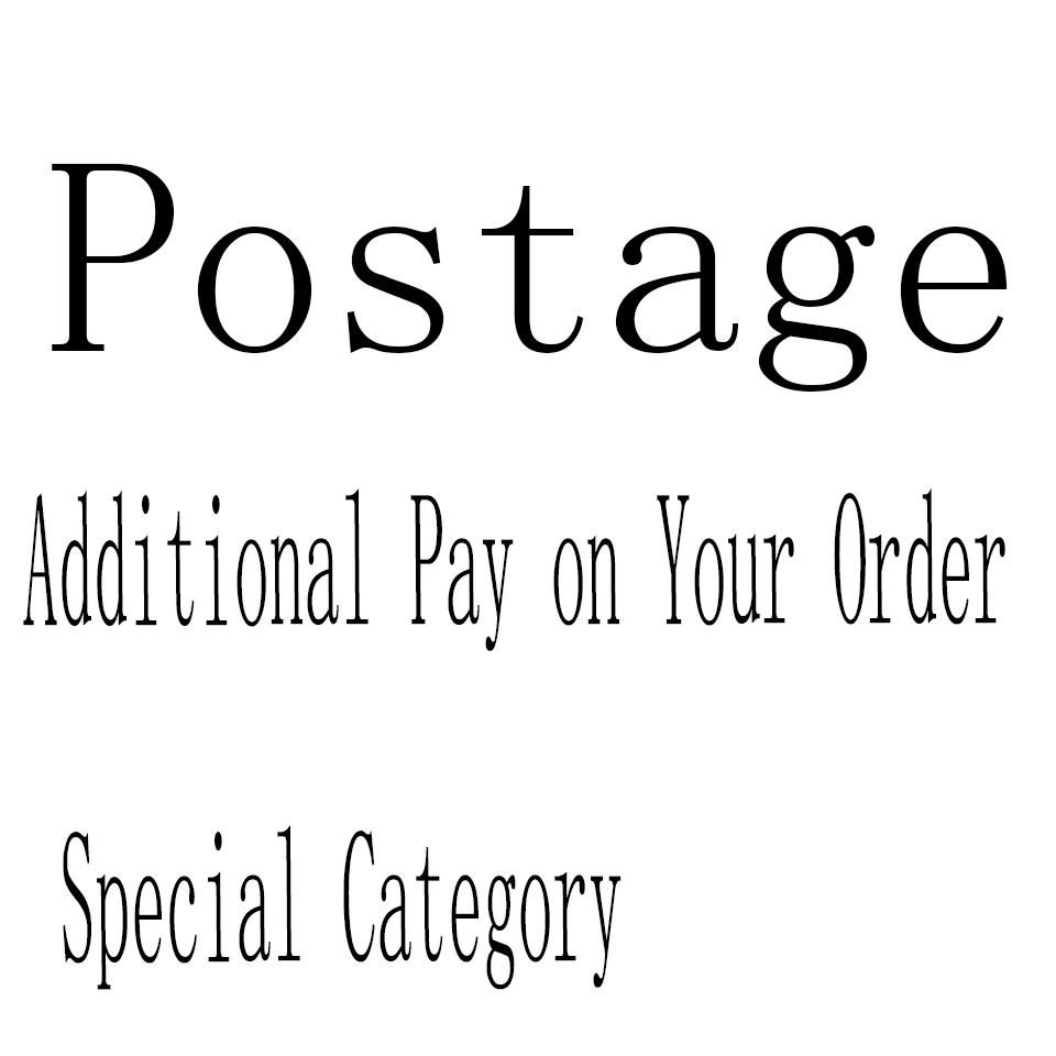 

Postage difference Special Category Additional Pay on Your Order