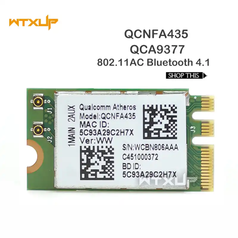 Atheros QCNFA435 NFA435 QCA9377 802.11AC dual band 2.4G/5G